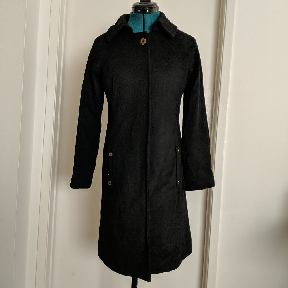 Cashmere and wool coat